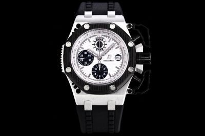 Audemars Piguet Factory AP Royal Oak Survivo Black Steel Case diameter 44mm Watch